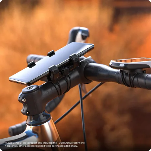 Miniatura 7 de TUSITA Soporte para teléfono de bicicleta compatible con Garmin Mount, 4.0"-6.9
