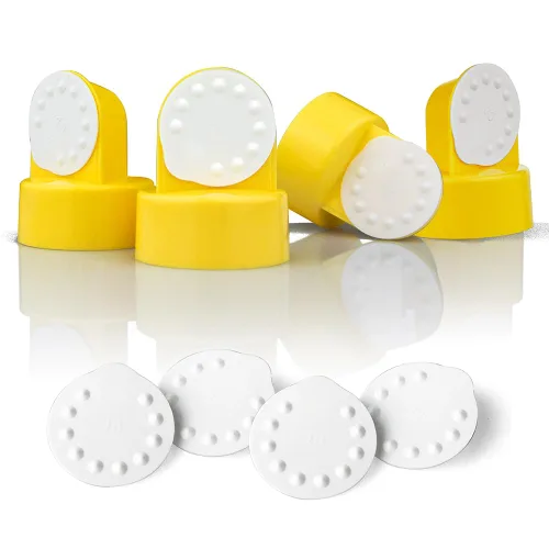 Nenesupply Válvulas de membranas compatibles con piezas de extractor de leche Medela, no piezas de repuesto originales de membrana Medela,
