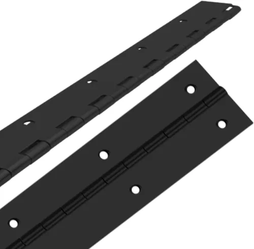 Miniatura 9 de 2 piezas de bisagra de piano de acero inoxidable de 2" x 18", bisagra de piano resistente de 0.060" / 1/16” de espesor con agujeros, bisagras