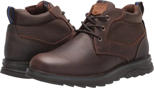 Miniatura 7 de Nunn Bush Botas Luxor Chukka con punta lisa para hombre con gel cómodo y espuma viscoelástica