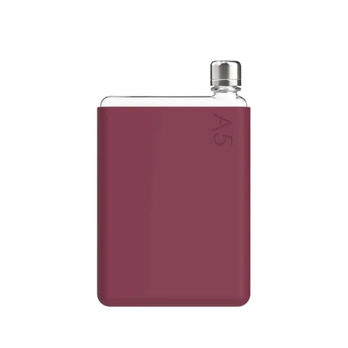 Miniatura 20 de memobottle Fundas de silicona A5 Protege y conserva con personalidad colorida Revestimiento libre de polvo - Verde musgo (solo manga)