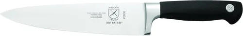 Miniatura 3 de Mercer Culinary Genesis - Juego de cuchillos forjados de 10 piezas con estuche, acero/negro