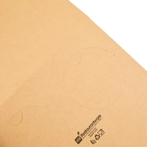 Miniatura 26 de Restaurantware Bio Tek - Loncheras de papel de 8.75 x 4.25 x 8 pulgadas con asas, 100 recipientes desechables de papel kraft para alimentos