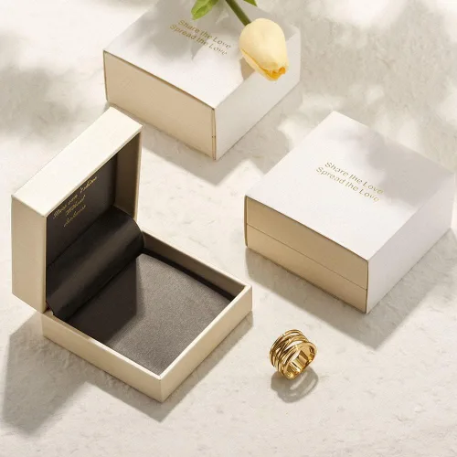 Miniatura 6 de CIUNOFOR Anillo de cruz de 0.539 in para mujer, anillo de compromiso chapado en oro rosa, plata, oro, grabado personalizado