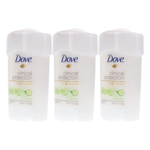 Miniatura 2 de Dove Clinical Protection Cool Essentials - Desodorante antitranspirante, 1.7 onzas líquidas, paquete de 3