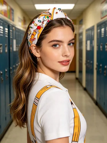 Miniatura 6 de NVENF Diadema para profesora para mujer, accesorios para profesores, diadema anudada con perlas de cristal, trajes de regreso a clases, regalos