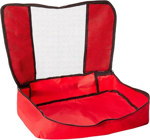 Miniatura 2 de TravelWise - Juego de 3 cubos para maletas, color rojo