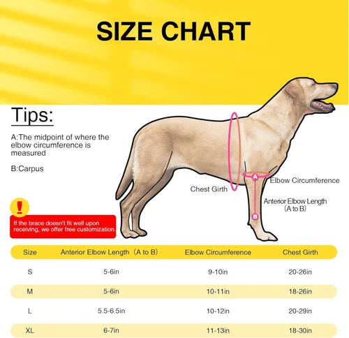 Miniatura 6 de Dog Elbow Protector Elbow Pads, Dog Joint Recovery Sleeve, Adjustable Dog Elbow Pads Dog Leg Wound Care, for Hip Dysplasia, Front Leg Calluses