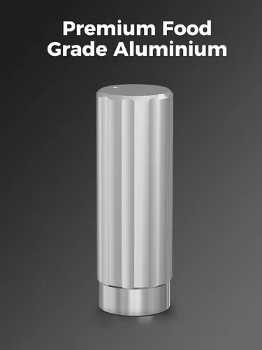 Miniatura 5 de Soporte para cargador de gas dispensador de crema batida, piezas de repuesto duraderas para recipientes de batidora de crema (aluminio)