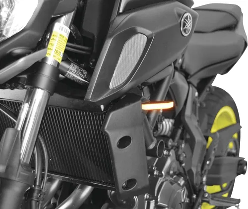 New Rage Cycles Señales de giro delanteras compatibles con Yamaha MT-07 (2018 - presente) 2018-2020 No Thanks