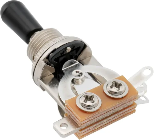 Miniatura 4 de Musiclily Interruptor de palanca de guitarra recta corta métrica básica de 3 vías, selector de pastilla para guitarra eléctrica estilo LP, punta