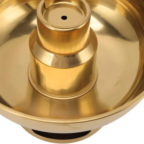 Miniatura 8 de Olla de acero inoxidable portátil de carbón de leña pequeña olla de hielo seco pequeña para una persona té de leche para suministros para el hogar