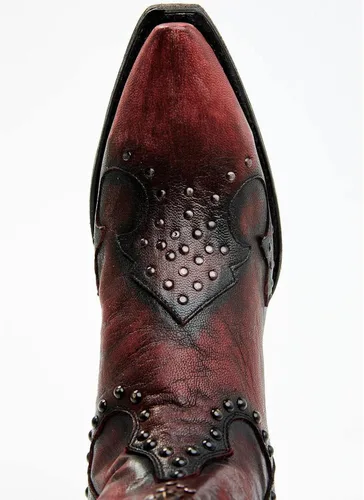 Miniatura 6 de Dan Post Daredevil Western Botas para mujer, punta corta roja, talla 8 M de EE. UU, Rojo