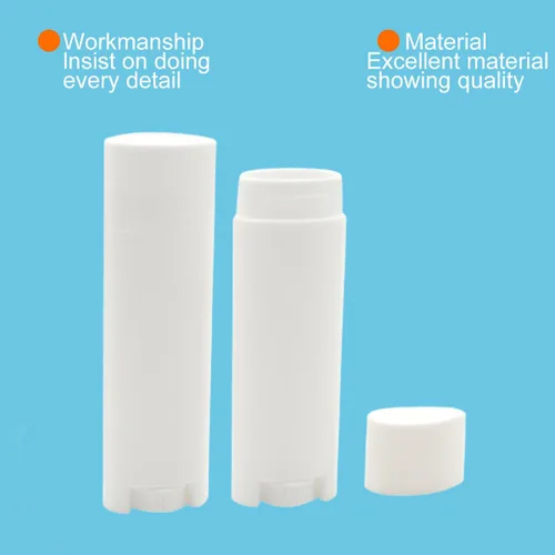 Miniatura 4 de FZBNSRKO 50 tubos vacíos ovalados de bálsamo labial desodorante para bálsamo labial, contenedores de tamaño mini recargables para llevar de viaje