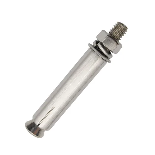 Miniatura 2 de Pernos de expansión, 304 Acero Inoxidable Externo Tuerca Hexagonal Tornillo de Expansión Pernos de Manga Ancla M6x60mm 8Pcs
