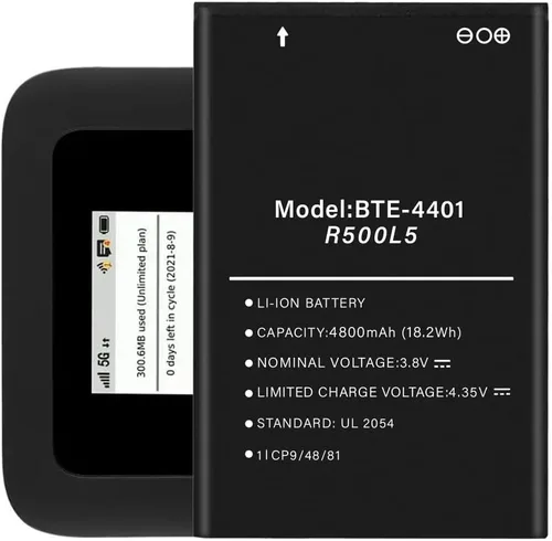 Batería para BTE-4401, nueva batería de repuesto de 0 ciclos para Orbic R500L5, Orbic Speed 5G UW Mobile Hotspot