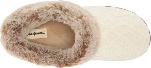 Miniatura 5 de Dearfoams Pantuflas de punto de felpilla Hannah para mujer