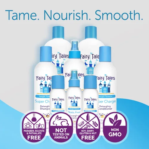 Miniatura 4 de Fairy Tales Tangle Tamer Super Charge - Acondicionador desenredante para niños, sin parabenos, sin sulfatos, sin gluten, sin nueces, 32 onzas