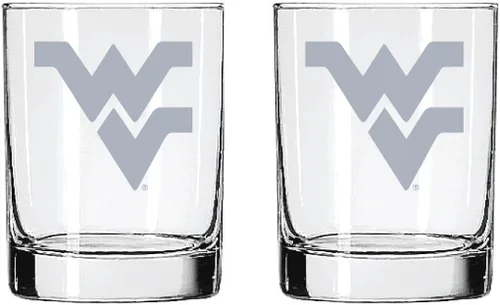 Miniatura 32 de Texas A&M Aggies - Juego de 2 vasos (2 caras), acabado satinado, roca (o whisky)