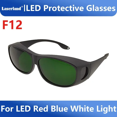 Miniatura 2 de Gafas de seguridad protectoras de luz blanca y roja LED para iluminación de bronceado