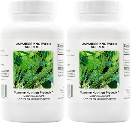Miniatura 3 de Supreme Nutrition Japanese Knotweed Supreme, 120 cápsulas vegetarianas Pure Polygonum cuspidatum