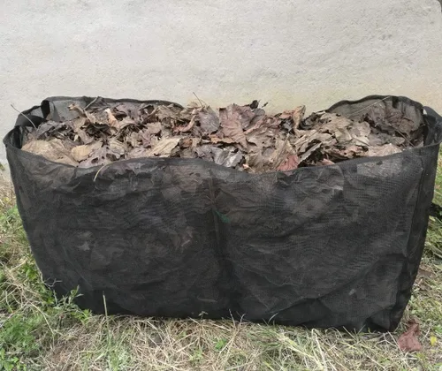 Bolsa de mantillo de capacidad de 31 pies cúbicos (234 galones), bolsa de hojas, bolsa de jardín, bolsa de paisajismo 30x60x30