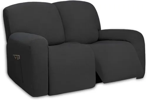 Miniatura 129 de PureFit - Funda superelástica con bolsillo p/protección de sofá/sillón - Suave cubierta de elastano antideslizante, lavable, c/base elástica, apta