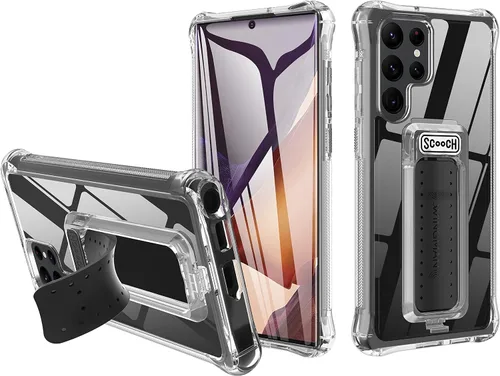 Miniatura 60 de Scooch Wingman - Funda con función atril para Samsung Galaxy S9 [protección contra caídas de 10 pies] [soporte bidireccional] funda protectora a