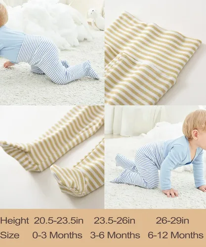 Miniatura 7 de Enfants Chéris 2 Pack De Bebé Pie Pantalones Recién Nacido-12 Meses