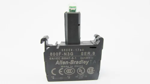 Miniatura 2 de ALLEN BRADLEY 800F-N3G SERIE B LED MODULO LATCH MONTAJE 24V 800F-N3G Serie B