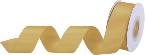 Miniatura 137 de MECCANIXITY Cinta de satén de 3/8 pulgadas de 50 yardas, de grogrén, de seda sólida, fina para ramo de boda, para regalo del día de San Valentín
