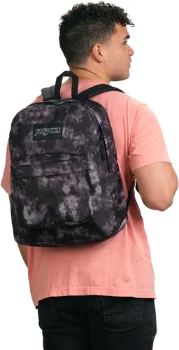 Miniatura 7 de JanSport Mochila Superbreak Plus, Ácido Rock Negro, Mochila Superbreak Plus