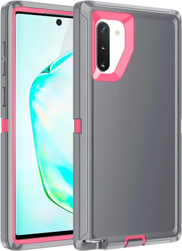Miniatura 11 de Funda para Galaxy Note 10 Plus, a prueba de golpes, a prueba de caídas, a prueba de polvo, protección de cuerpo completo de 3 capas, funda rígida