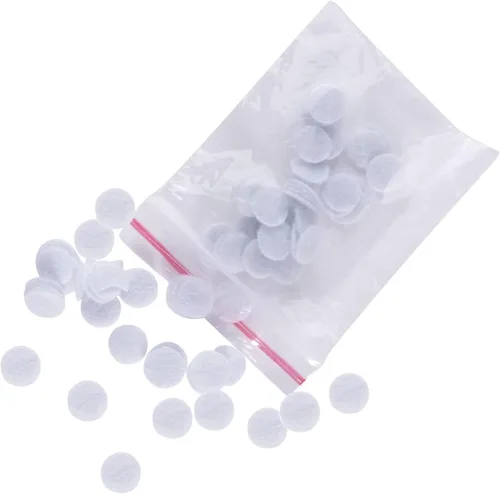 Miniatura 8 de 400 filtros de microdermoabrasión de 0.394 pulgadas, filtros de microdermoabrasión de repuesto para máquina de microdermoabrasión (400 piezas)