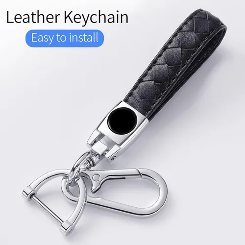 Miniatura 6 de Funda para llavero Hyundai de 7 botones con llavero de cuero, TPU suave, protección de 360 grados, funda para llave de automóvil, compatible con B