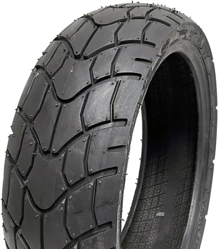 Miniatura 2 de MMG Juego de 2 neumáticos 130/60-13 sin cámara delantera o trasera para motocicleta, ciclomotor