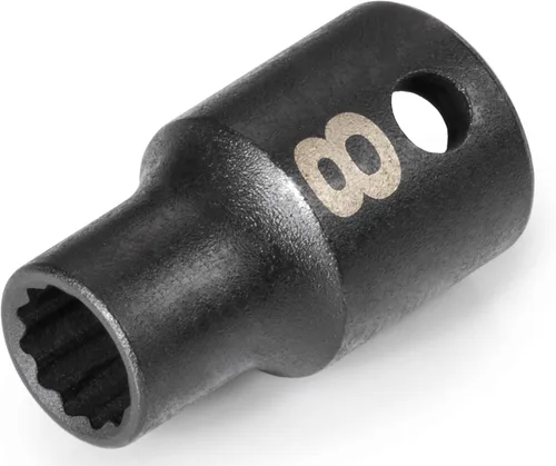 Miniatura 36 de TEKTON Accionamiento de 3/8 pulgadas x 1 pulgada Zócalo de impacto de 12 puntos poco profundo SID12225