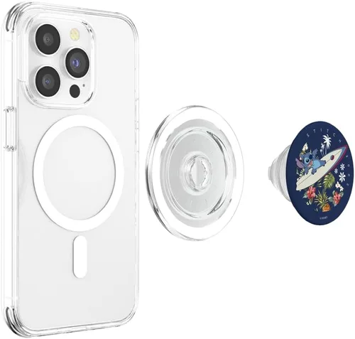 Miniatura 4 de Disney Lilo & Stitch Surfer Dude PopSockets MagSafe PopGrip para iPhone