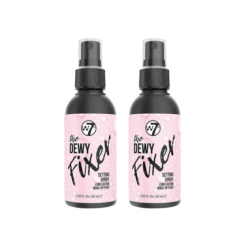 Miniatura 7 de W7 The Fixer - Spray fijador de maquillaje, acabado húmedo, fórmula ultrafina de larga duración, libre de crueldad animal y vegano
