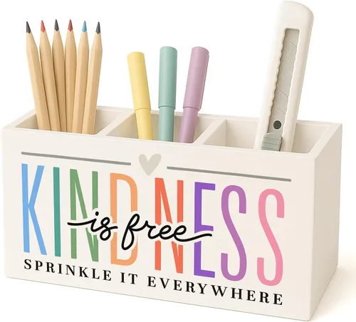 Miniatura 12 de Soporte floral bohemio para bolígrafo de salud mental para escritorio, educación especial, imprescindible en el aula, para autismo, TDAH