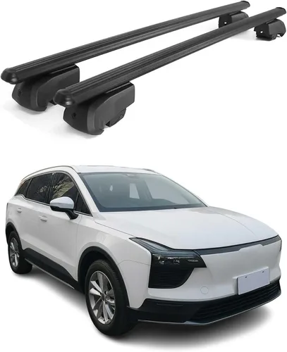 Miniatura 10 de Portaequipajes para Mazda CX-50 2023-2025 Barras transversales gris hierro 2 piezas