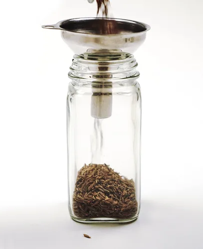 Miniatura 6 de Embudo de acero inoxidable, para rellenar frascos angostos y botellas, 1 unidad