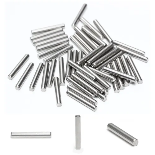 Miniatura 29 de MroMax 100 pasadores cilíndricos de acero inoxidable 304 M1.0.197 x 0.236 in, clavijas de soporte de estante para dispositivos metálicos