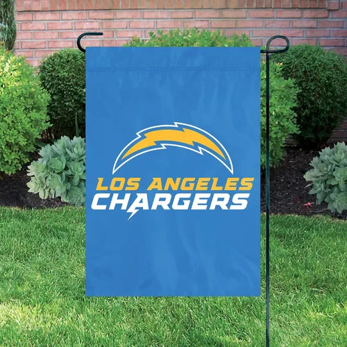 Miniatura 2 de Party Animal NFL Team Premium Garden Flag, 12.5" x 18" Double-Stitched Nylon, Outdoor House Décor for Yard, Porch & Garden, Los Angeles Chargers