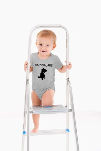 Miniatura 3 de AW Fashions Babysaurus - Baby Dino RawrSome T-Rex - Little Minisaurus - Lindo body de bebé de una pieza