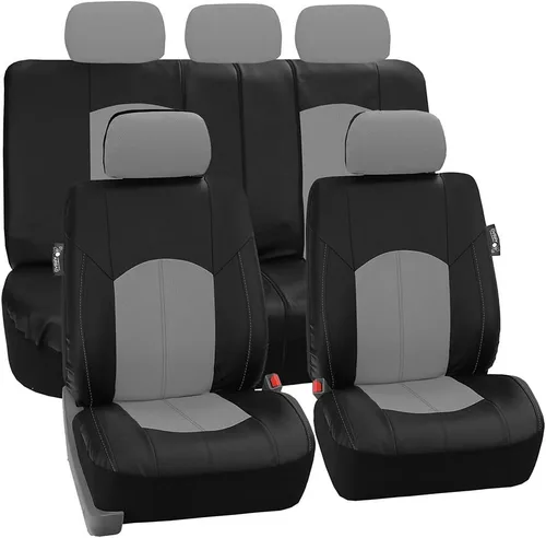Miniatura 9 de Set completo fundas para asiento de coche FH Group, Negro