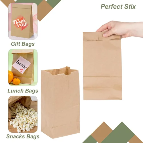 Miniatura 3 de Perfect Stix - Bolsa marrón Perfect Stix de 4 libras 40 - 2 mwhite Bolsa marrón de 4 libras - Paquete de 40 bolsas