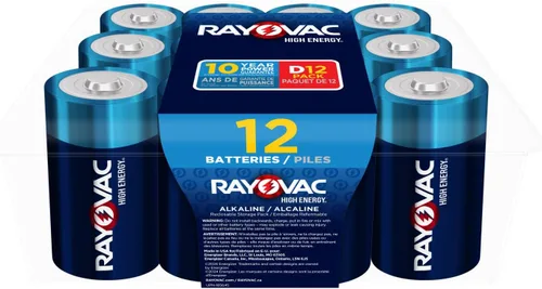 Miniatura 7 de Rayovac paquete de 24 baterías alcalinas AA, con tapa reutilizable (ALAA-24), 813-12PPF, 12, D, 1, 1