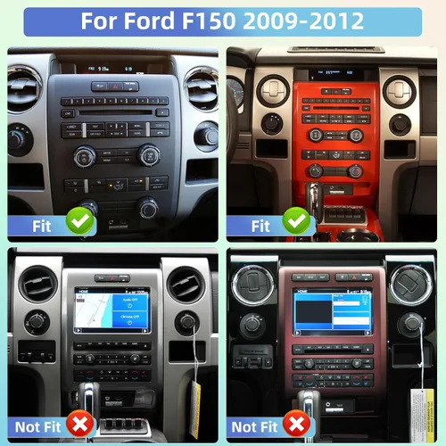 Miniatura 2 de [4G+64G] Radio de coche de 8 núcleos para Ford F150 2009 2010 2011 2012 - Android 13 pantalla táctil F-150 estéreo, DSP 32 EQ/IPS/Carplay/Android