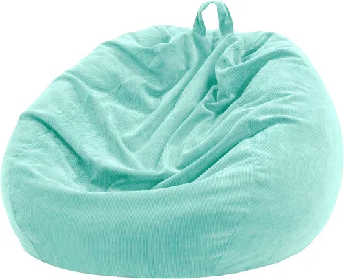Miniatura 28 de Funda para Silla Puf de 3 pies (Sin Relleno) 35"×43" Almacenamiento Grande de Animales de Peluche Silla Puf Lavable Funda para Silla Puf Grande